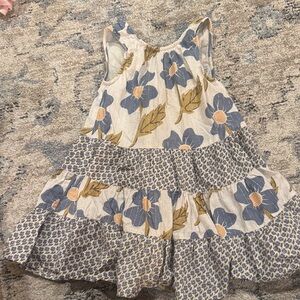 3t Floral Pink Chicken Dress